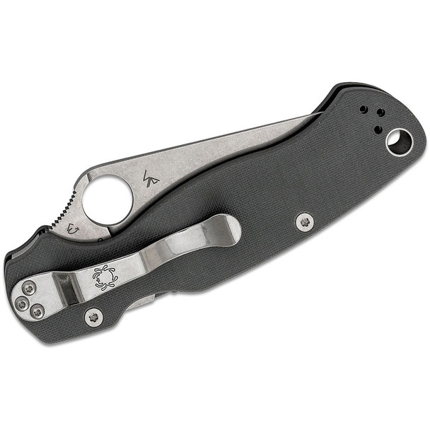 product variation SPYDERCO Para Military 2 3.47in G-10 Dark Gray Folding Knife (C81GPDGY2) image
