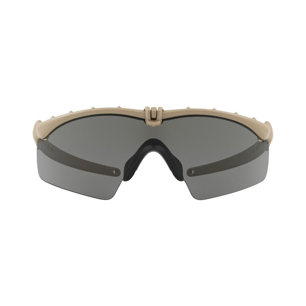 product variation OAKLEY SI Ballistic M-Frame 3.0 Clear, Gray and Persimmon Lenses Dark Bone Protective Eyewear (OO9146-4132) image