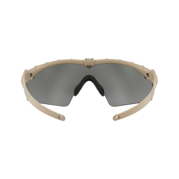 product variation OAKLEY SI Ballistic M-Frame 3.0 Clear, Gray and Persimmon Lenses Dark Bone Protective Eyewear (OO9146-4132) image