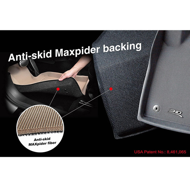 product variation 3D MAXPIDER Kagu Gray All-Weather Floor Mats For Chevrolet Bolt EV 2017-2022 (L1CH08701501) image