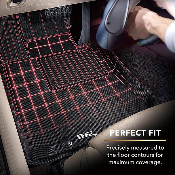 product variation 3D MAXPIDER Kagu Black All-Weather Floor Mats For Ford Mustang 2015-2022 (L1FR08501509) image