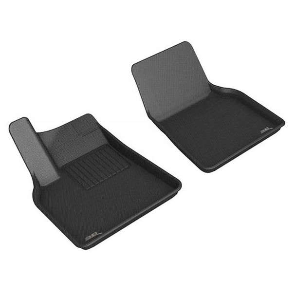 product variation 3D MAXPIDER Kagu Black All-Weather Floor Mats For Tesla Model Y 7-Seat 2021-2022 (L1TL03601509) image