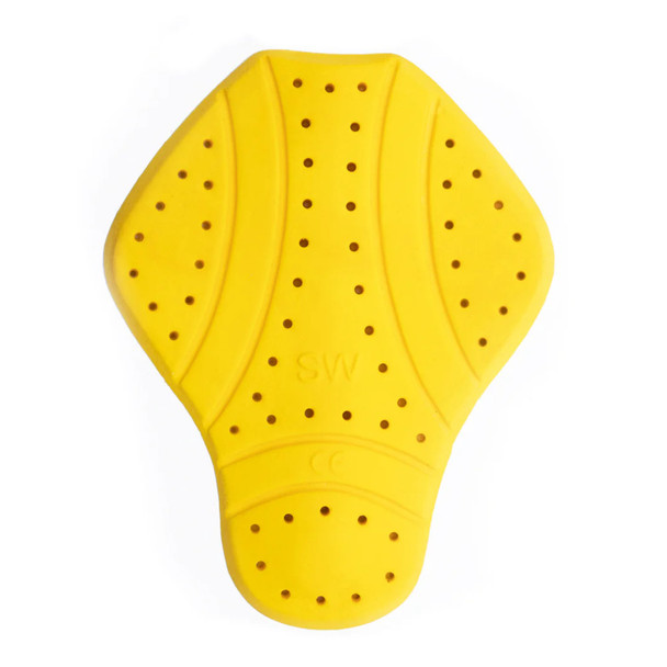 FIRST MFG Ce-2 Yellow Armor Back Pads (SWBACKCE2-YEL)
