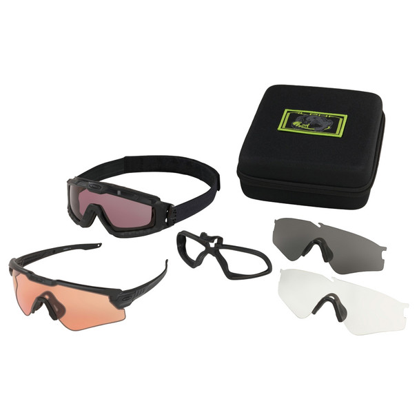 product variation OAKLEY SI Ballistic M Frame Alpha Array Operator Kit Square Case Black Eyewear (OO9296-02) image