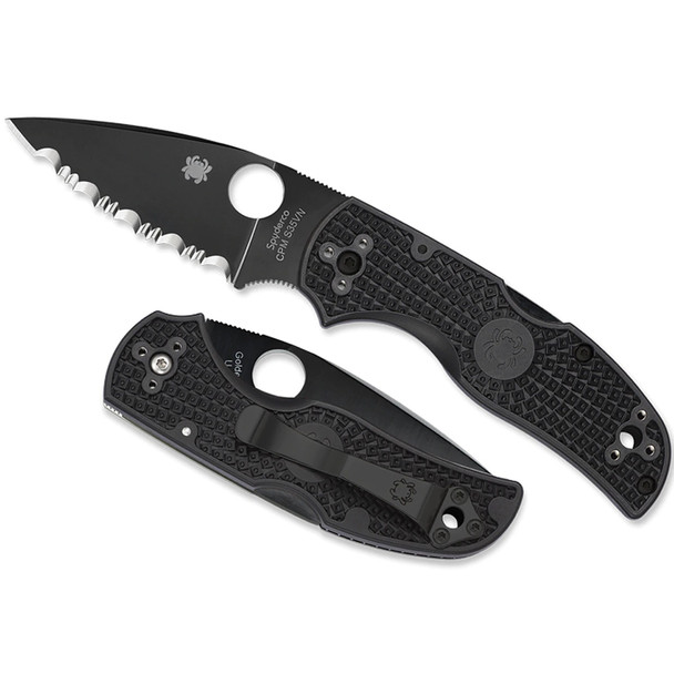 product variation SPYDERCO Native 5 Lightweight Black Blade 2.95in Folding Knife (C41SBBK5) image