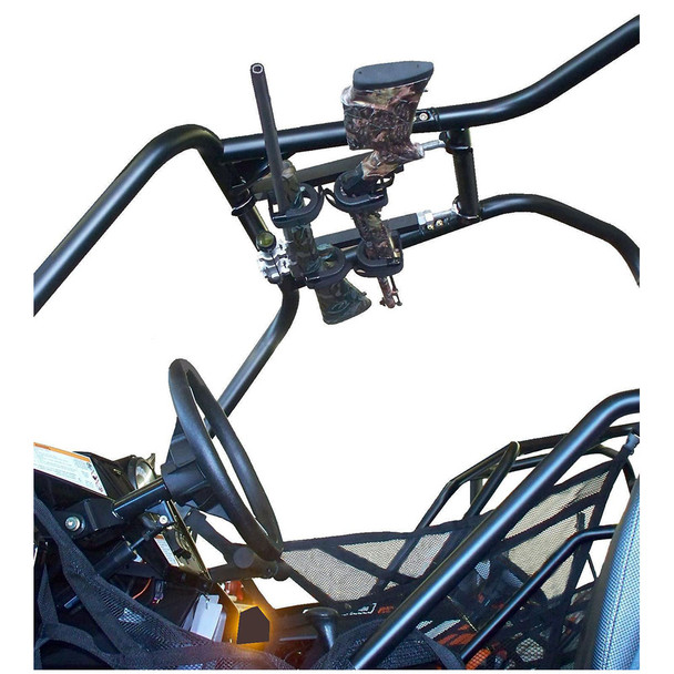 GREAT DAY Quick-Draw Overhead Gun Rack - UTV's with 10"-15" rollbar depth (QD854-OGR)