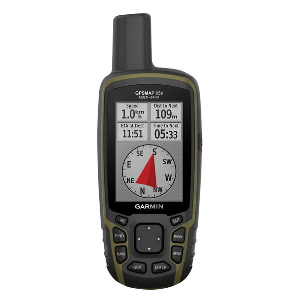product variation GARMIN GPSMAP 65s Handheld Navigator with Sensors (010-02451-10) image