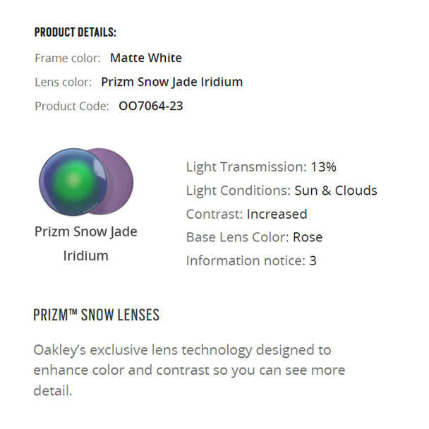 Matte White/Prizm Snow Jade Iridium