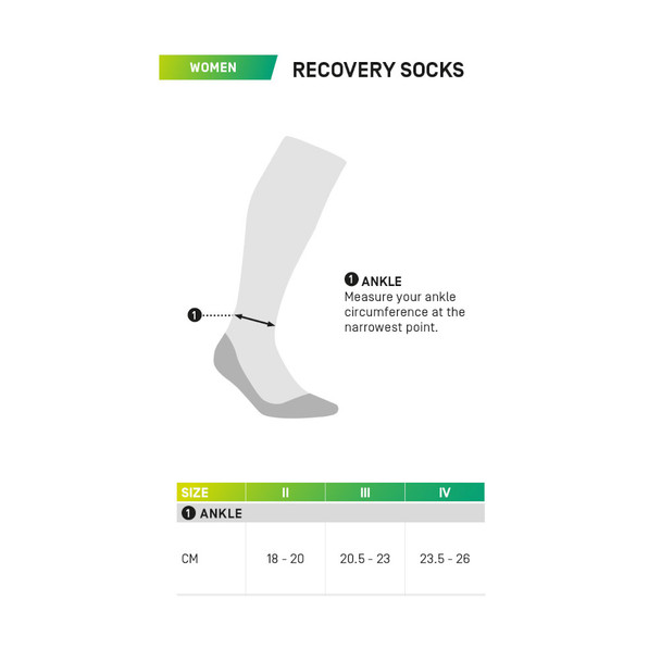 CEP Women's Black Socks For Recovery (WP455R4)