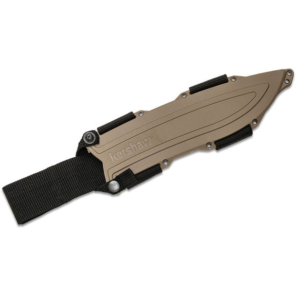 KERSHAW Camp 10 Tan Knife (1077TAN)