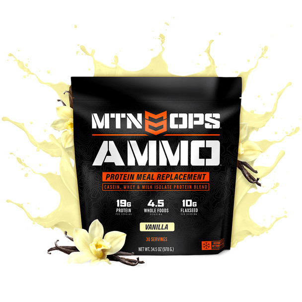 MTN OPS Ammo Vanilla Protein Meal Replacement (1013)