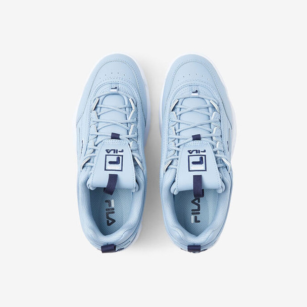 product variation FILA Women's Disruptor II Premium Blue Fog/India Ink/White Sneakers (5XM01296-422) image