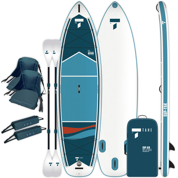 TAHE 11ft 6in White/Blue/Orange Beach Sup-Yak With Kayak Kit (107253)