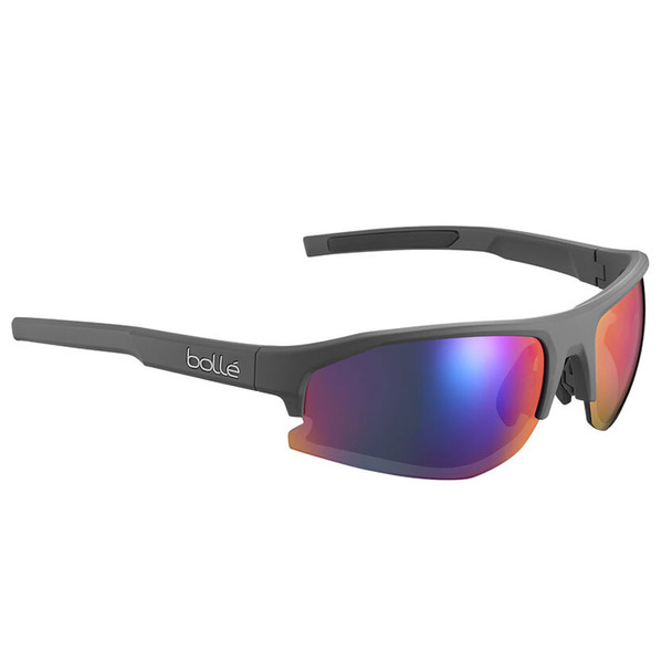 BOLLE Bolt 2.0 Titanium Matte/Volt+ Ultraviolet Polarized Lenses Sunglasses (BS003004)