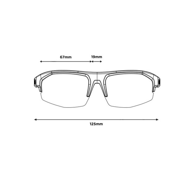 BOLLE Bolt 2.0 S Black Crystal Matte/Phantom Clear Green Photochromic Lenses Sunglasses (BS004004)