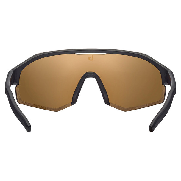 BOLLE Lightshifter XL Black Matte/Brown Blue Lenses Sunglasses (BS014002)