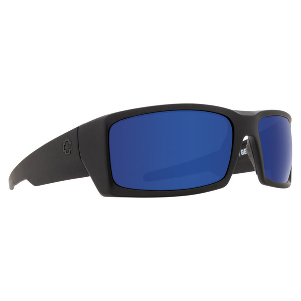 Soft Matte Black/Happy Dark Gray Green Polar with Dark Blue Spectra Mirror