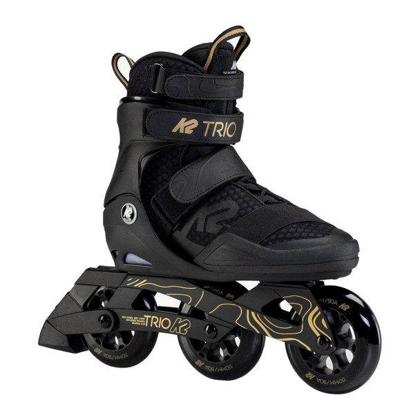 K2 SKATE Trio 110 Black-Gold Inline Skates I210201201