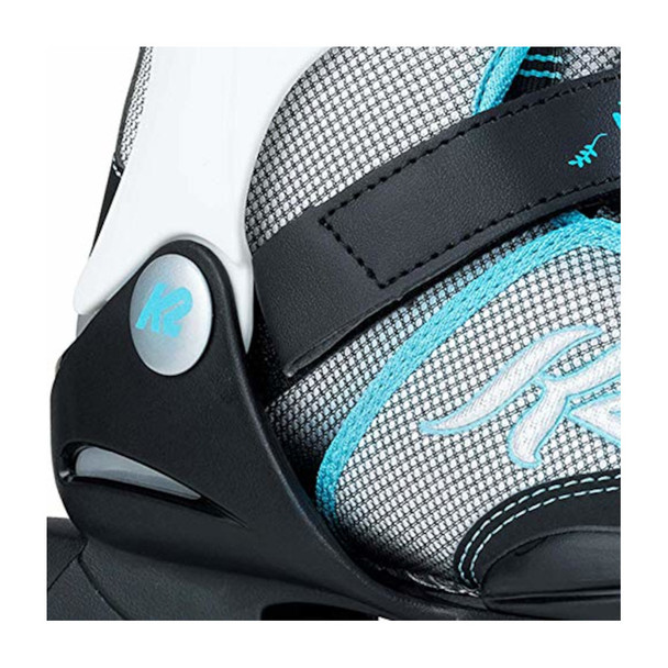 K2 SKATE Marlee Silver and Blue 11-2 Inline Skates (I170200201200)