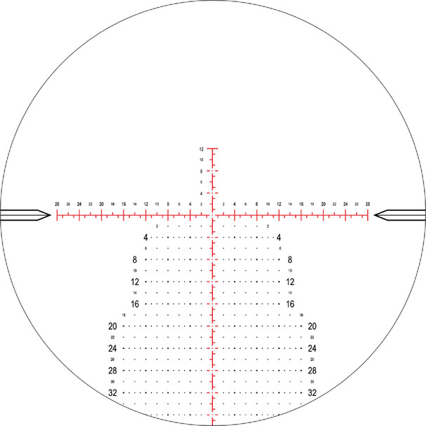 product variation NIGHTFORCE ATACR 4-16x42mm F1 ZeroHold .250 MOA DigIllum PTL MOA-XT Riflescope (C647) image