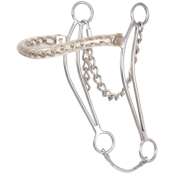 product variation CLASSIC EQUINE Carol Goostree Hackamore with Covered Chain Nosepiece (GTHACK) image