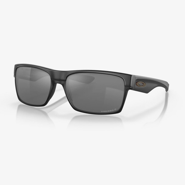 OAKLEY Two Face Matte Black w/ Prizm Black Polarized Eyewear (OO9189-4560)