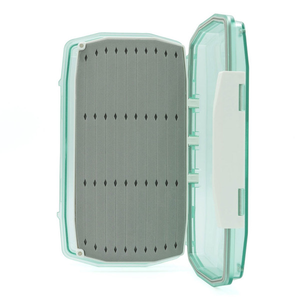 product variation UMPQUA UPG Foam Salt WP Flats Large Aqua Fly Box (30064) image