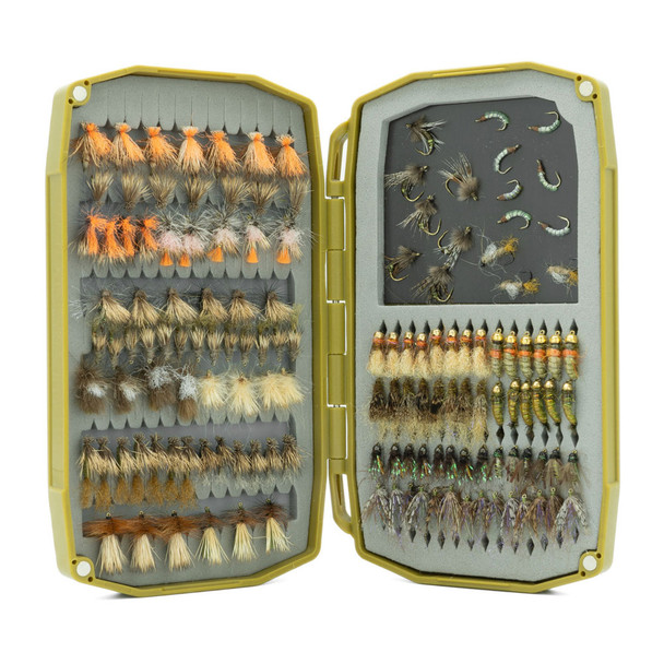 UMPQUA UPG Foam Weekender Mini Olive Fly Box (30070)