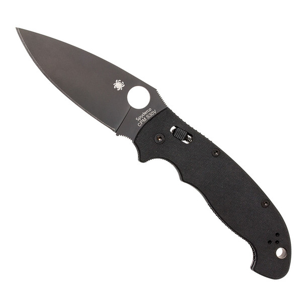 SPYDERCO Manix 2 XL G-10 Black Blade 3.85in Folding Knife (C95GPBBK2)