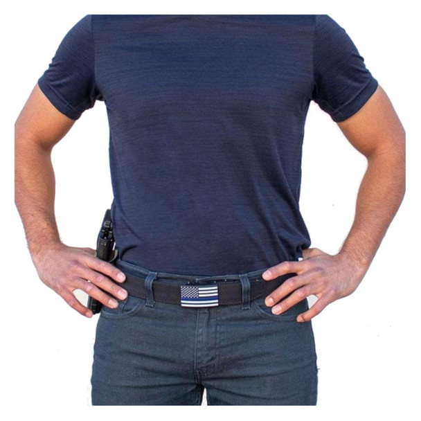 product variation NEXBELT Guardian Black and Blue Line 1.5in Gun Belt (PCS7660) image