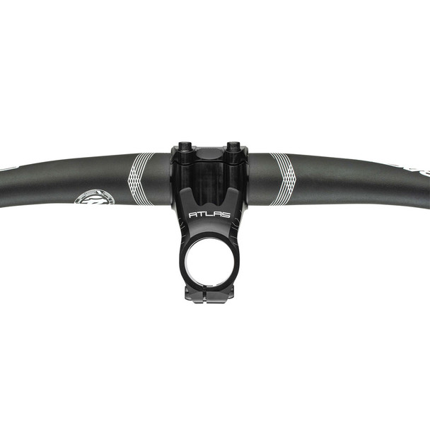 RACE FACE Atlas Stem, 50mm, 31.8mm Clamp, 0 deg, Black (ST12A31.850X0BLK)