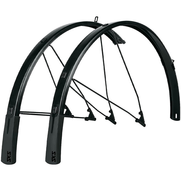 SKS Bluemels Style B56 700c Matte Black Fender Set (11835)