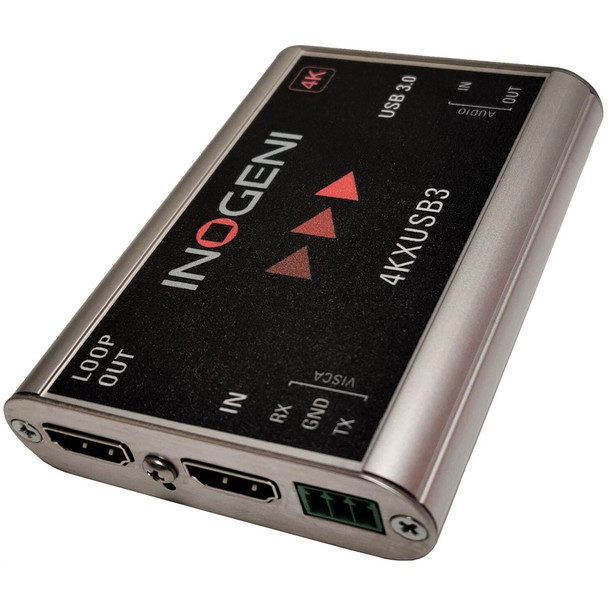 INOGENI 4K Ultra HDMI to USB Video Capture Card 4KXUSB3