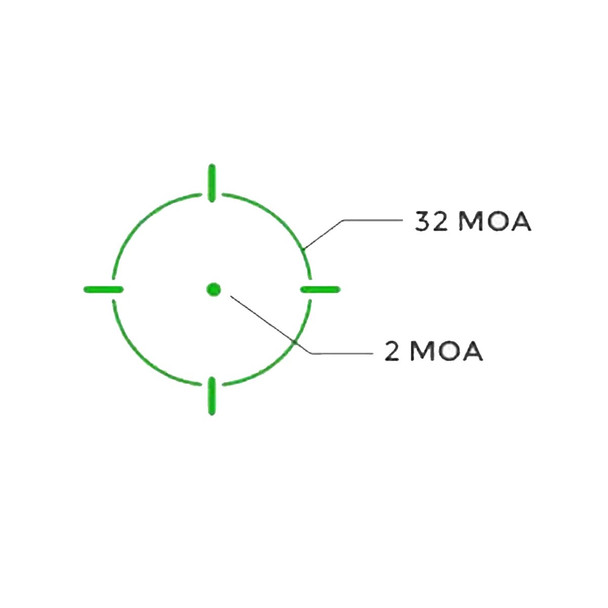 product variation HOLOSUN SCS VP9 Green Multi-Reticle Reflex Sight (SCS-VP9-GR) image