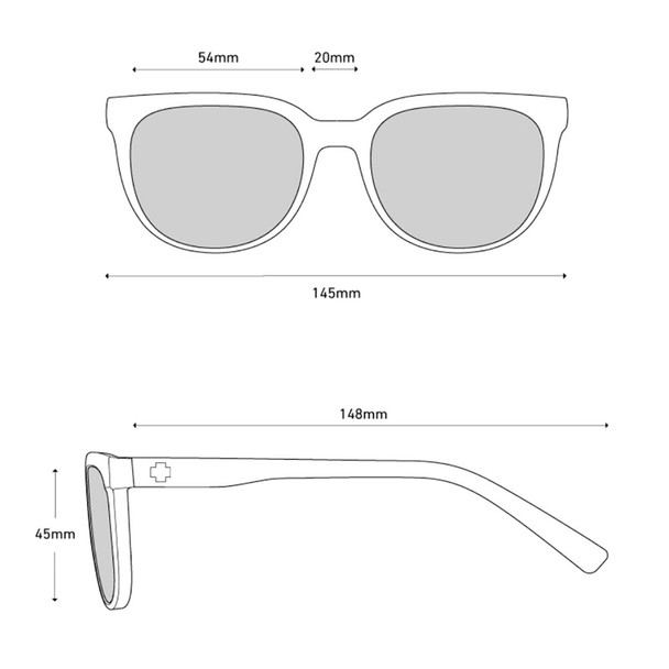 product variation Matte Gunmetal/Gray Polar with Black Spectra Mirror image