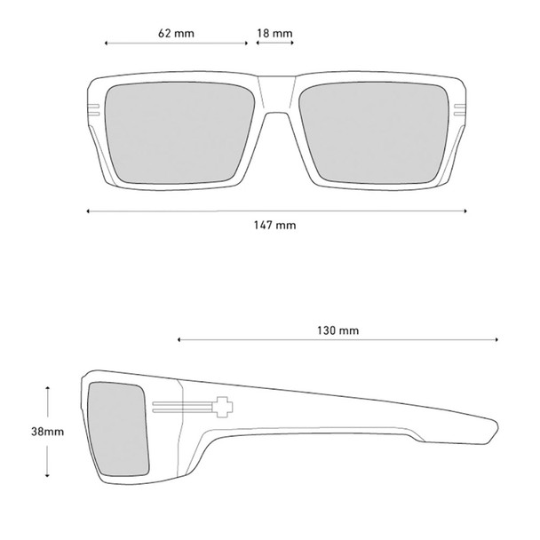 product variation Matte Black/Happy Bronze Polar Olive Spectra Mirror image