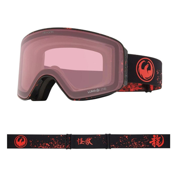 product variation Kaiju Strap/Lumalens Midnight + Light Rose image