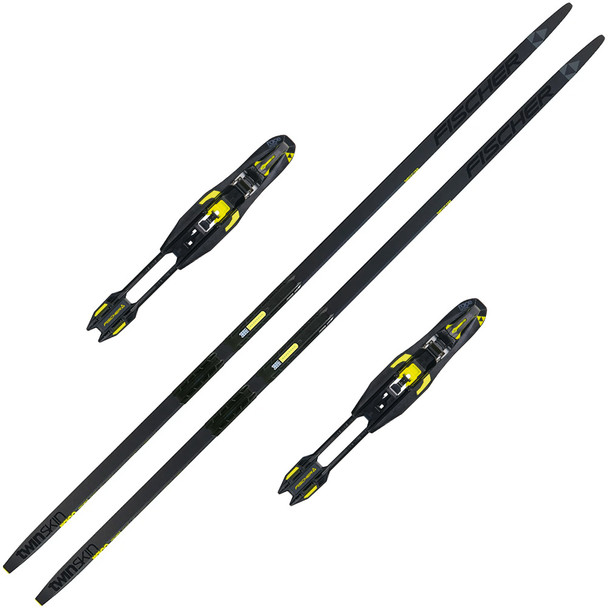product variation FISCHER Twin Skin Race Medium 197 Skis With Race Classic IFP Cross Country Bindings image