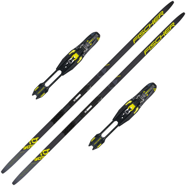 product variation FISCHER RCR Skate Stiff IFP Black/Yellow 186 Skis With Race Skate IFP Black/Yellow XC-Binding image
