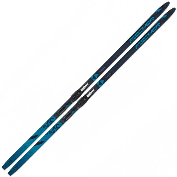 product variation FISCHER Fibre Step Nordic Fitness Black/Blue 188 Skis With Tour Step-In IFP Black/White XC Binding image