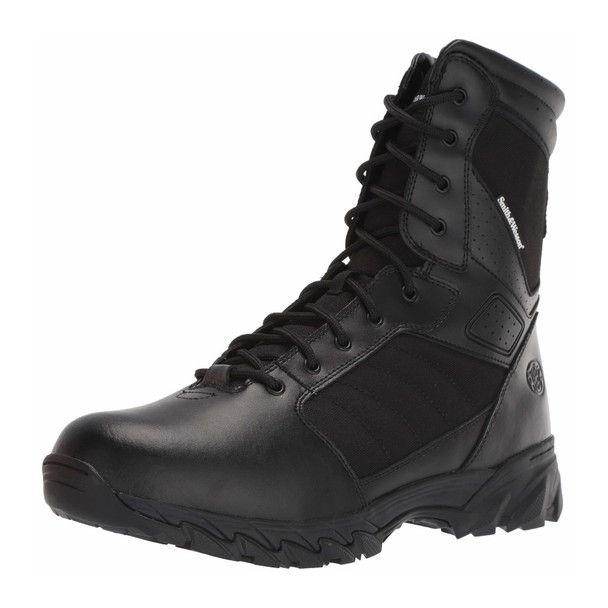 product variation GRITR Tactical OD Green Range Bag with SMITH & WESSON FOOTWEAR Men's Breach 2.0 8in Side Zip Black 12.5 W Boots image