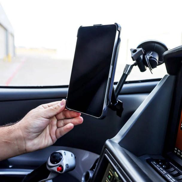 product variation MYGOFLIGHT Flex Suction Sport Mount With MYGOFLIGHT Kneeboard and Mountable iPad Mini 6 Case image