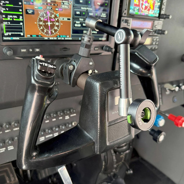 product variation MYGOFLIGHT Flex Yoke Sport Mount With MYGOFLIGHT Kneeboard and Mountable iPad Mini 6 Case image