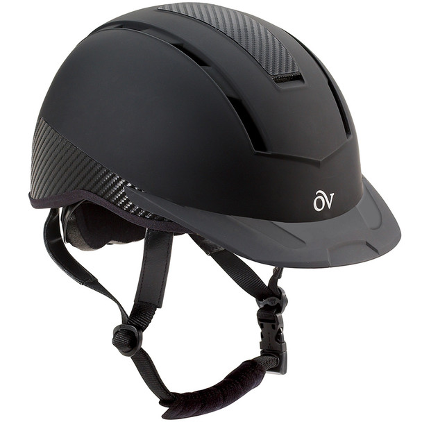 OVATION Extreme Black S/M Helmet With OVATION Deluxe PK/2 Black One Size Hair Net