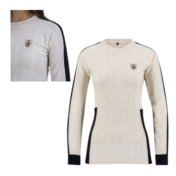 product variation SWIX Women's Legacy Merino Snow White L Bodywear LS Top and SWIX Women's Legacy Merino Snow White L Bodywear Pants image