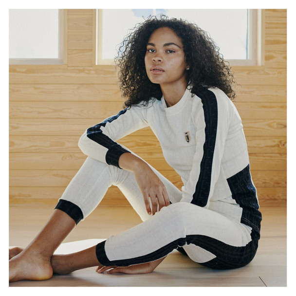 product variation SWIX Women's Legacy Merino Snow White L Bodywear LS Top and SWIX Women's Legacy Merino Snow White L Bodywear Pants image