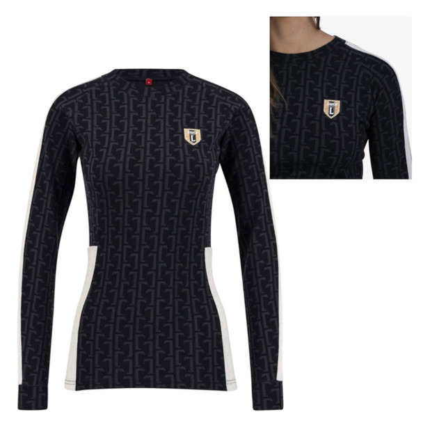 product variation SWIX Women's Legacy Merino Black S Bodywear LS Top and SWIX Women's Legacy Merino Black S Bodywear Pants image