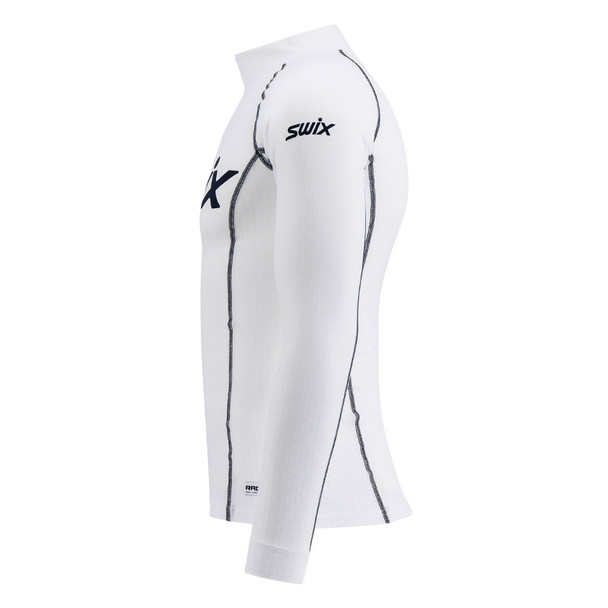 SWIX Mens RaceX Bodywear Halfzip Bright White Size L Shirt And SWIX Mens RaceX Bodywear Pants Bright White Size L