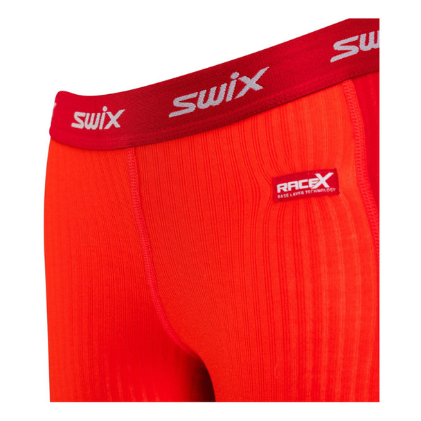 product variation SWIX Womens RaceX Bodywear Halfzip LS Fiery Red Size L Top And SWIX Womens RaceX Bodywear Pants Fiery Red Size L image
