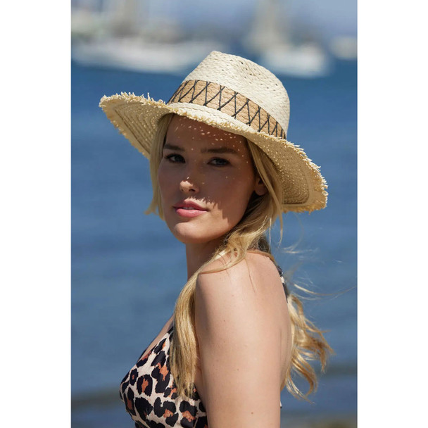 product variation PETER GRIMM Zag Natural One Size Hat (PGR1939-NAT-O) image